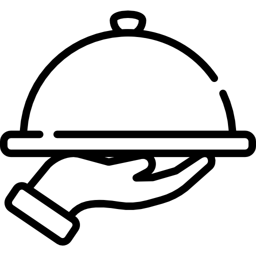 Restaurant serving dish