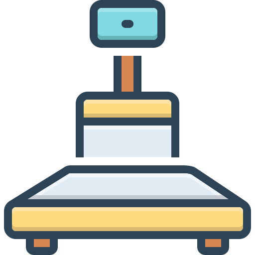 Weighing scale with printer weight 16446146